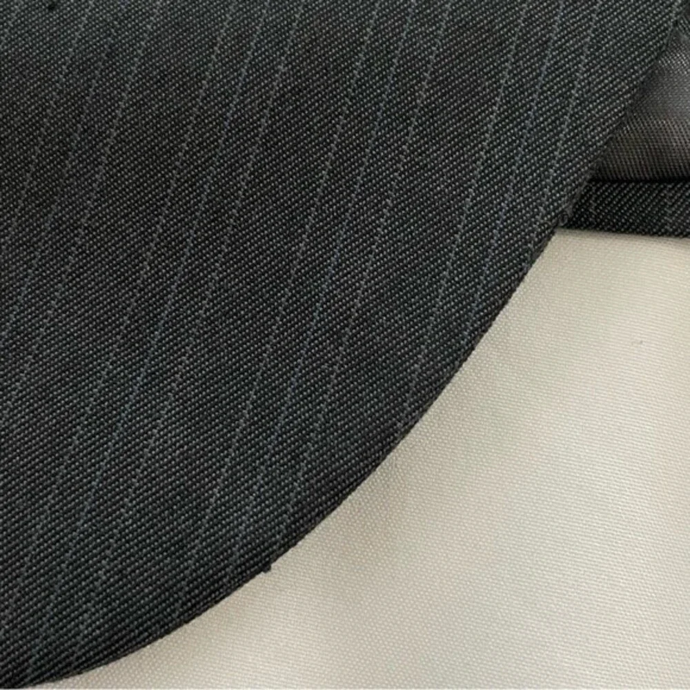 Banana‎ Republic Blazer Jacket Size 46L Gray Blue Pinstripe